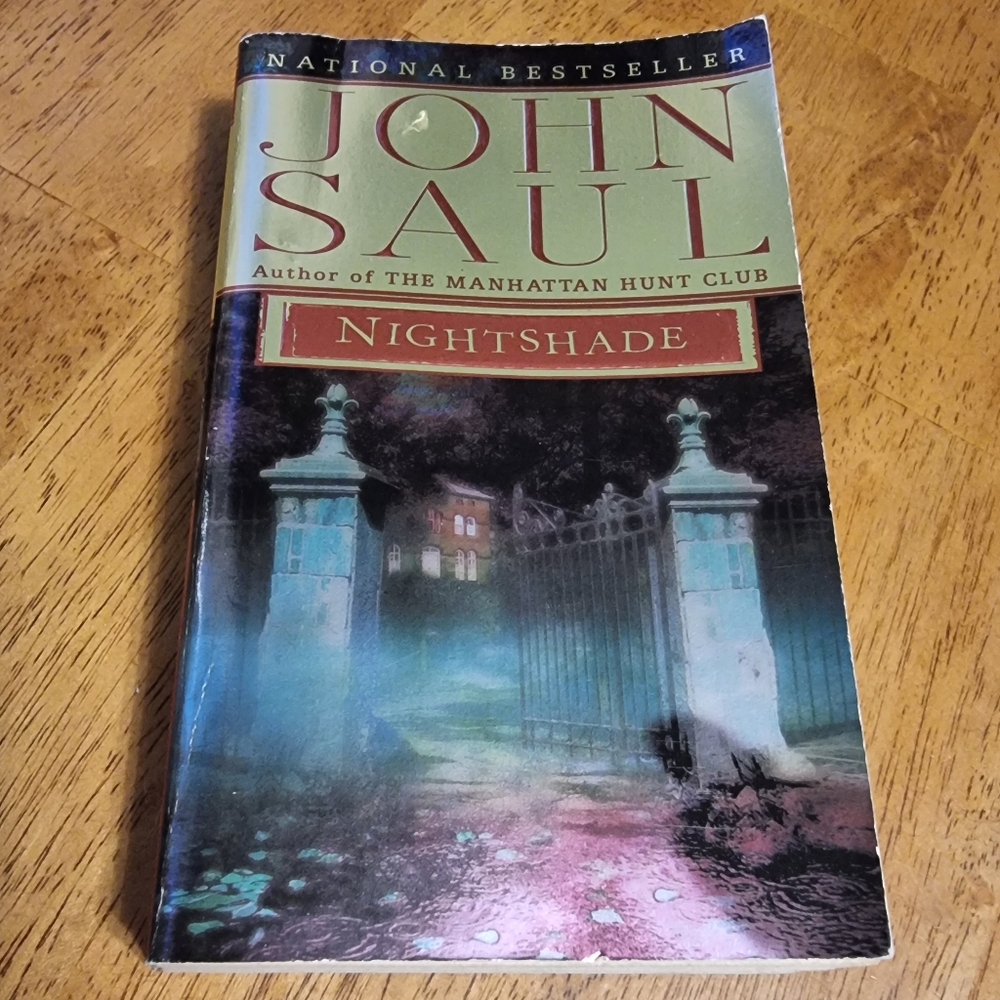 Nightshade by John Saul Paperback Vintage Book